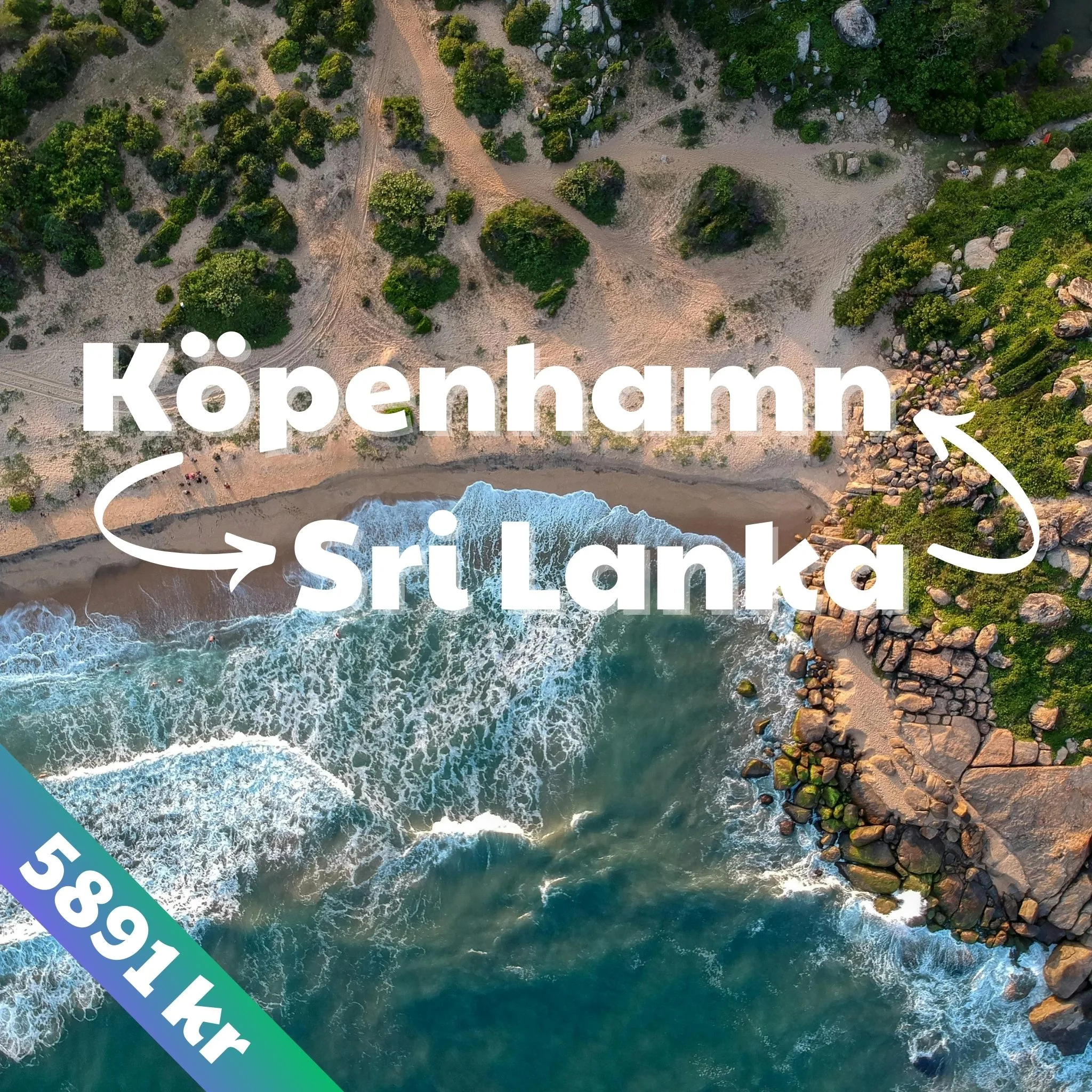 Köpenhamn - Sri Lanka
