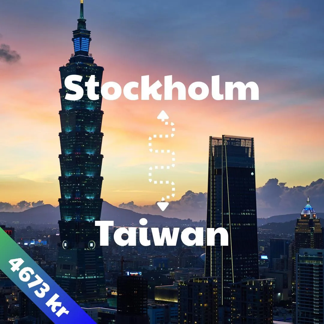 Stockholm - Taiwan