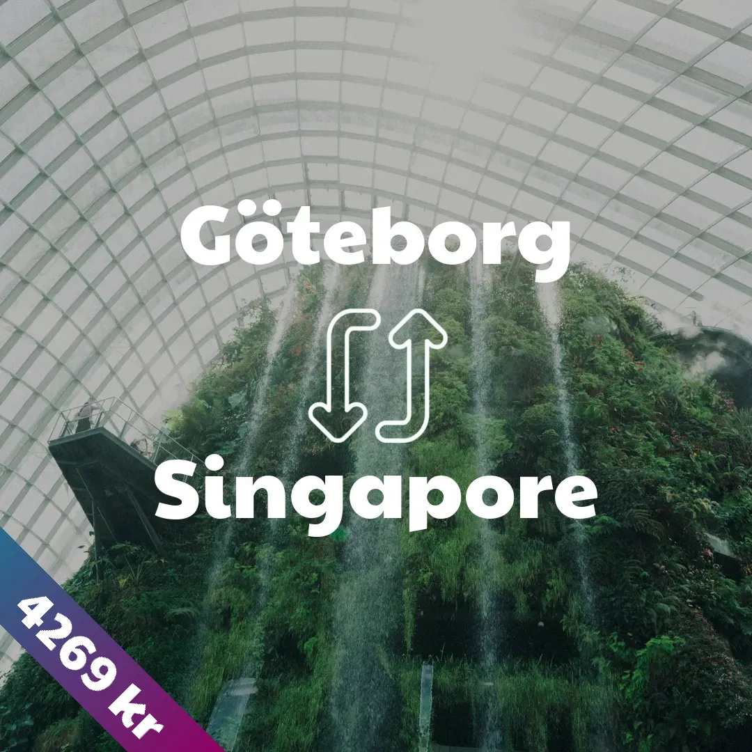 Göteborg - Singapore